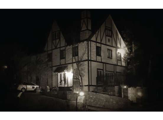 Bracken Fern Manor at Night